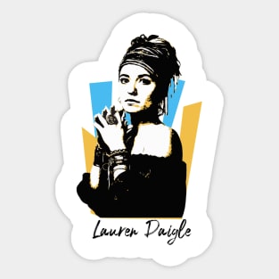 Lauren Daigle Pop Art Design Sticker